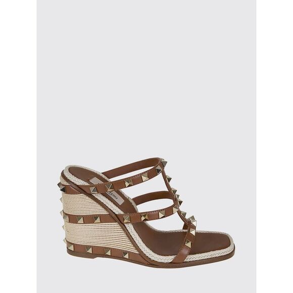Valentino Garavani Heeled Sandal Woman Brown